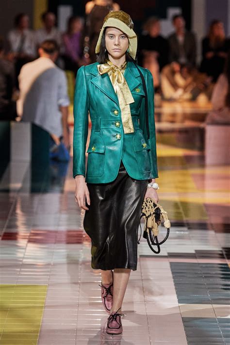 prada skirt 2020|Prada runway fashion.